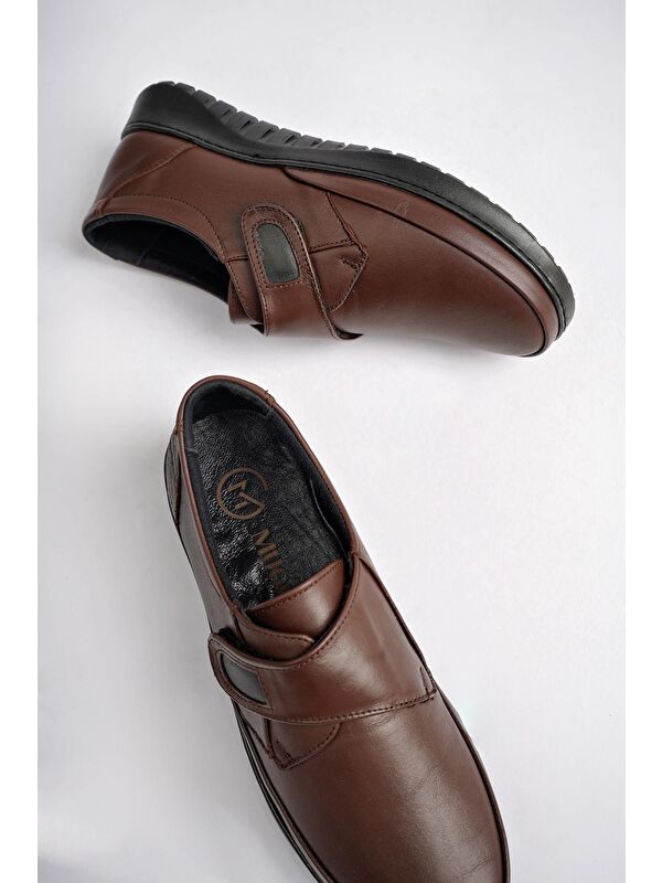 ARCH Ortopedik Taban Topuk Dikeni Hakiki Deri Kadın Ayakkabı - Görsel 4