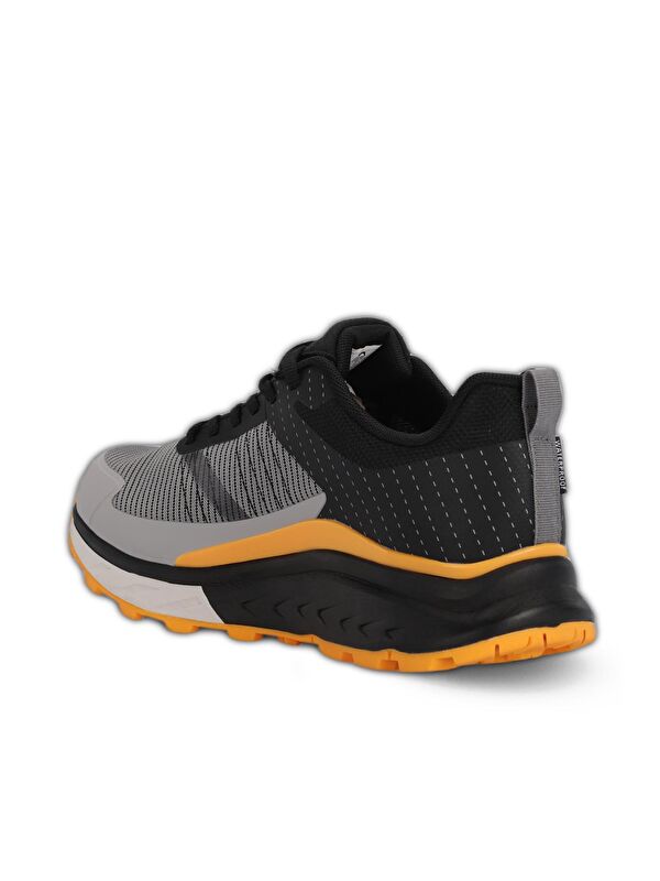 WHISPER Su Geçirmez Erkek Outdoor Ayakkabı Koyu Gri / Siyah - Görsel 4