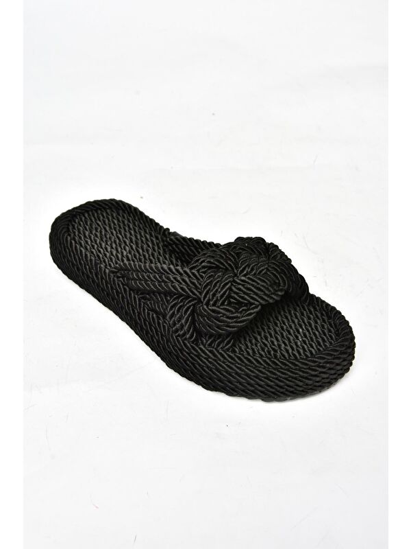 S5960227 Siyah Kadın Terlik - Görsel 6