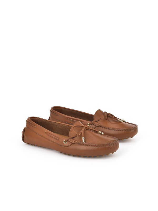 Kadın Hakiki Deri Ayakkabı 1511030Z361 Açık Taba - Görsel 3