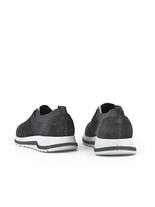 Erkek Hakiki Deri Ayakkabı 15110Z3150 Füme - Görsel 4