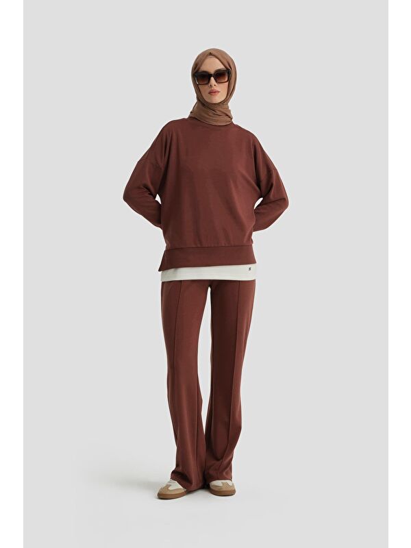 ARMİNE Pantolon 24Kd6817 Kızıl Kahve