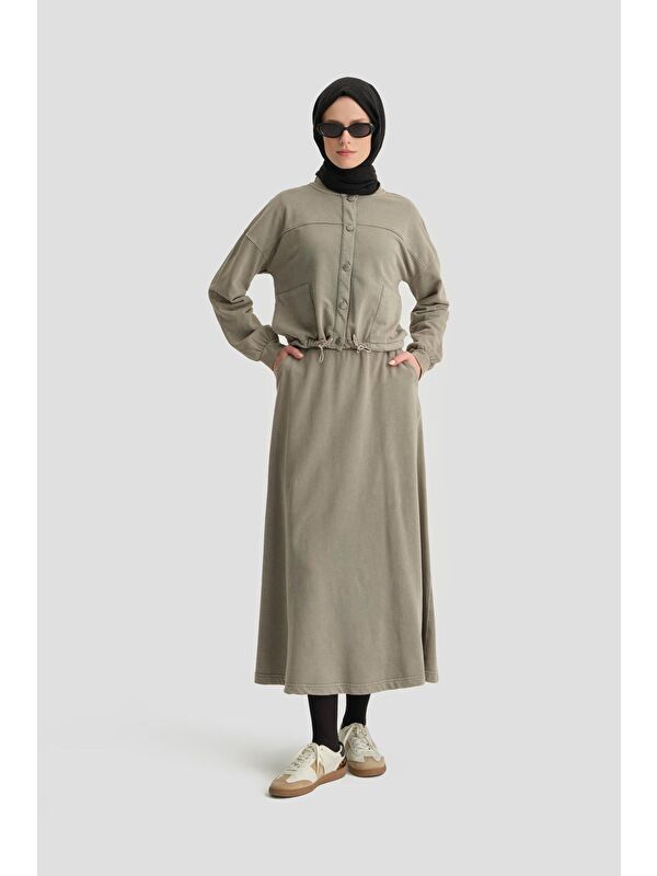 ARMİNE Örme Takım 24Kd6801 Vizon
