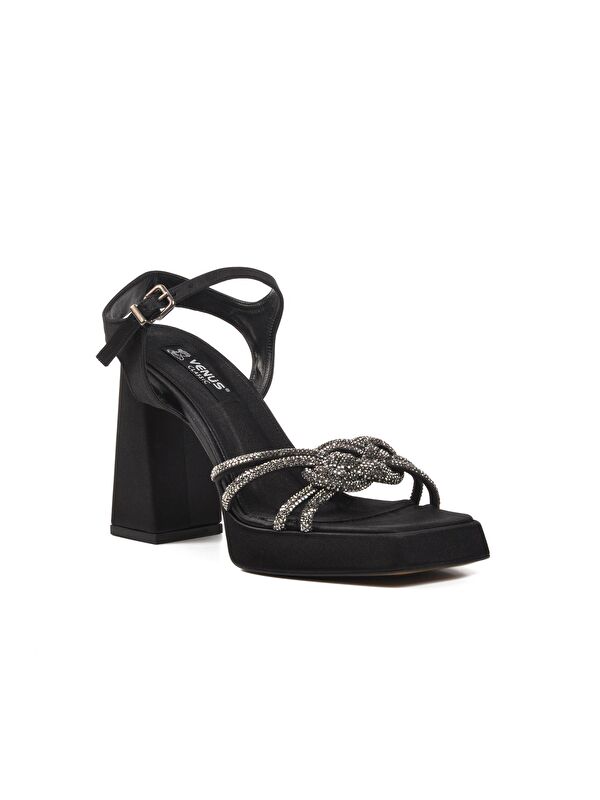 Siyah Kadın Abiye Ayakkabı 23101321Y - Görsel 4