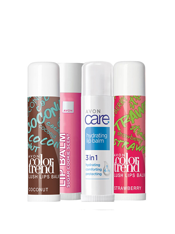 AVON Color Trend ve Care Dudak Nemlendirici Balm Paketi