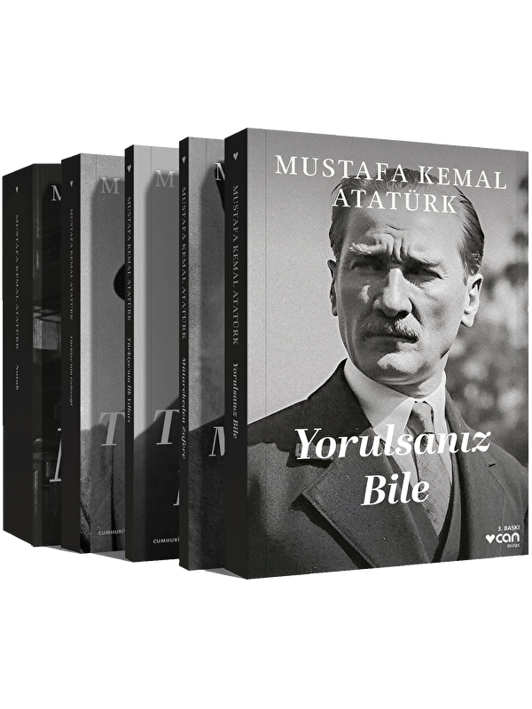 Can Yayınları Mustafa Kemal Atatürk Seti (5 Kitap)