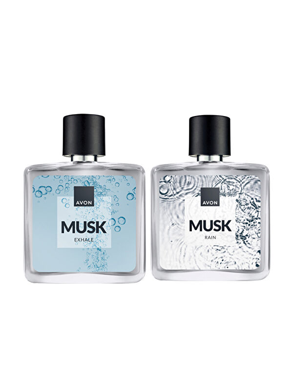 AVON Musk Rain ve Musk Exhale Erkek Parfüm Paketi