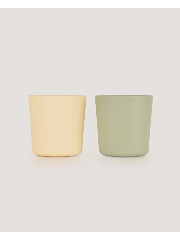 Let's Be Child Mini Bebek Bardakları 2'Li Sage Green - Vanillia