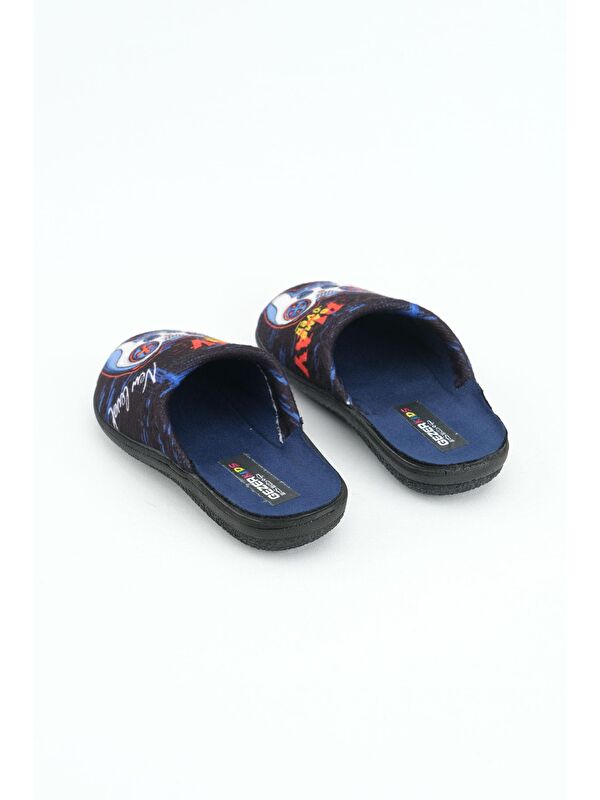 Gezer Lacivert Gezer Kışlık Erkek Çocuk Ev Terlik