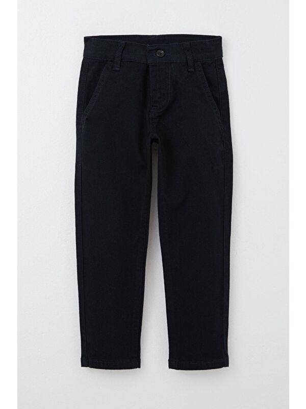 Breeze Erkek Çocuk Pantolon Gabardin Basic Lacivert (3-7 Yaş)