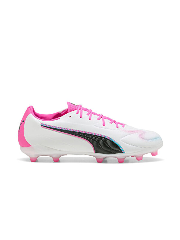 Puma King 20 Match Fg/Ag Erkek Çoklu Çim Zemin Kramponu 10846505 Beyaz