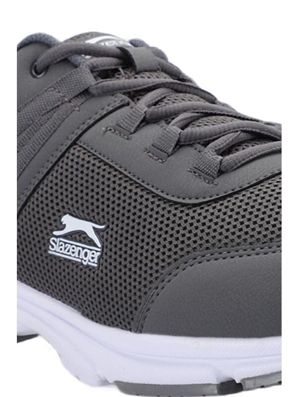 PLANE Büyük Beden Sneaker Erkek Ayakkabı Koyu Gri / Beyaz - Görsel 5