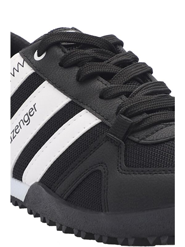 ALGAR I Erkek Sneaker Ayakkabı Siyah / Beyaz - Görsel 5