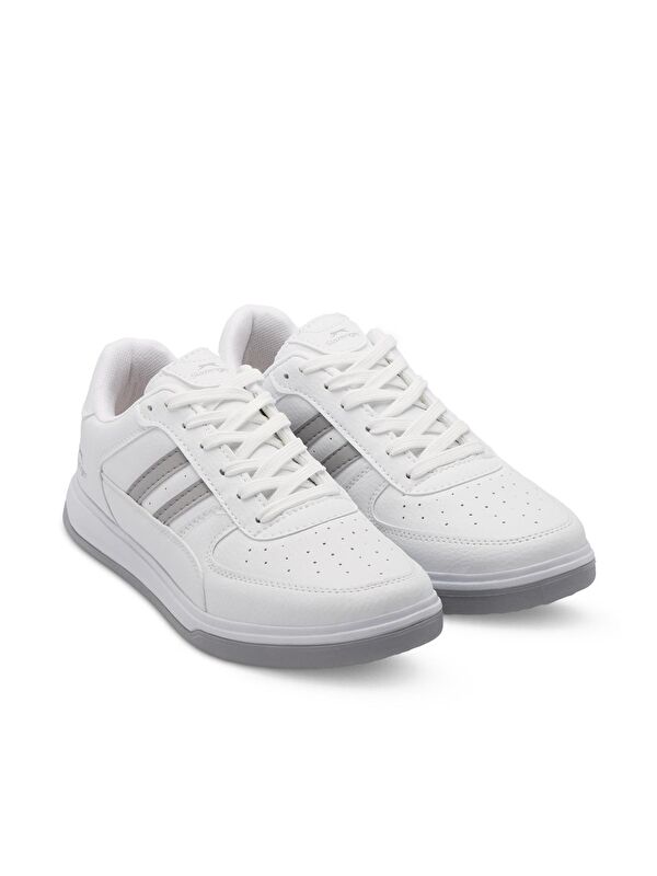 ALASTAR I Erkek Sneaker Ayakkabı Beyaz / Gri - Görsel 3