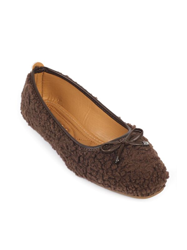 Capone Outfitters Ekru Capone Outfitters Hana Trend Kadın Babet