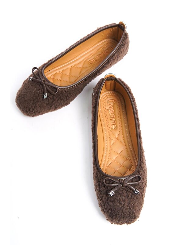 Capone Outfitters Ekru Capone Outfitters Hana Trend Kadın Babet