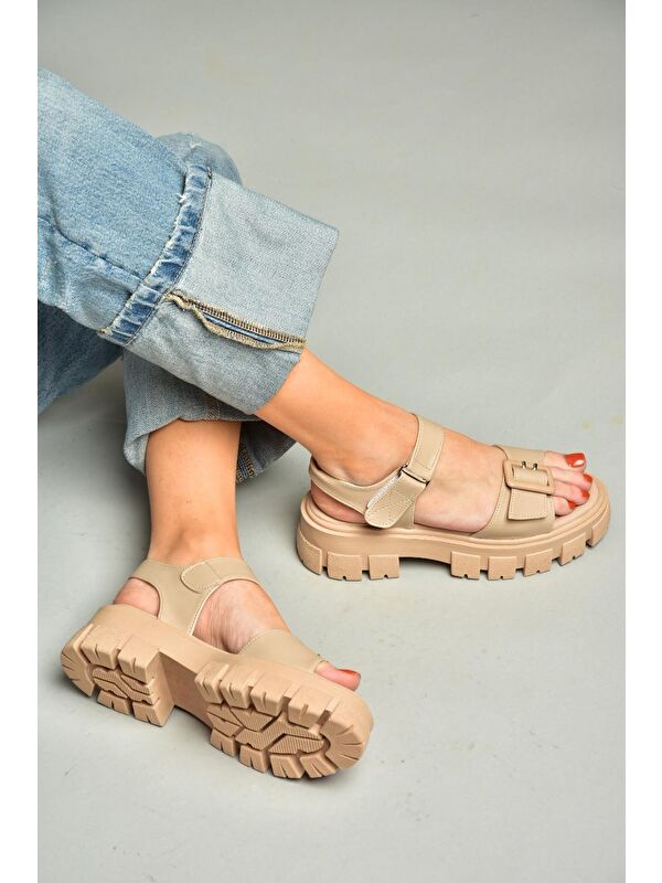 S9739812 Ten Kadın Sandalet - Görsel 9