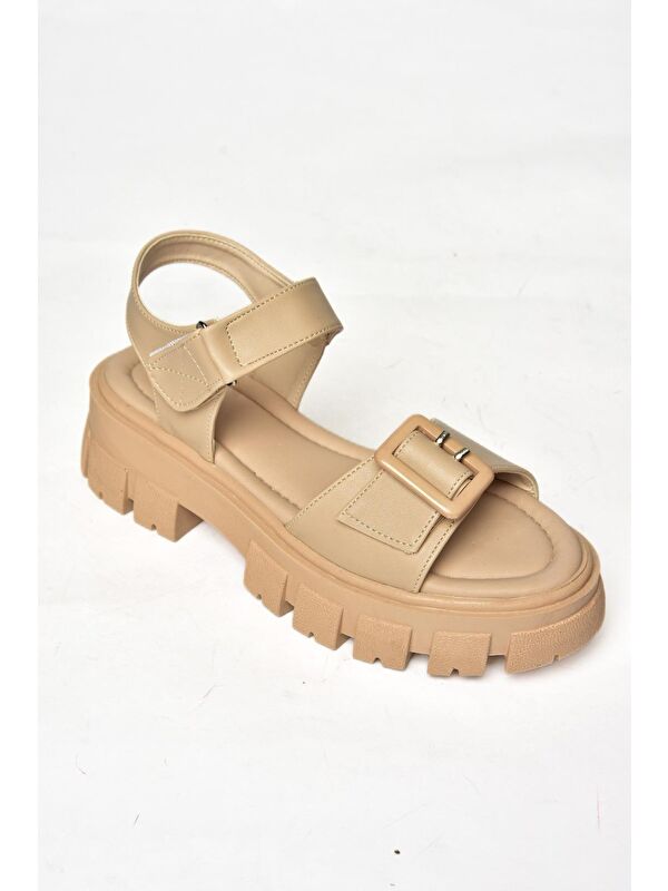 S9739812 Ten Kadın Sandalet - Görsel 3