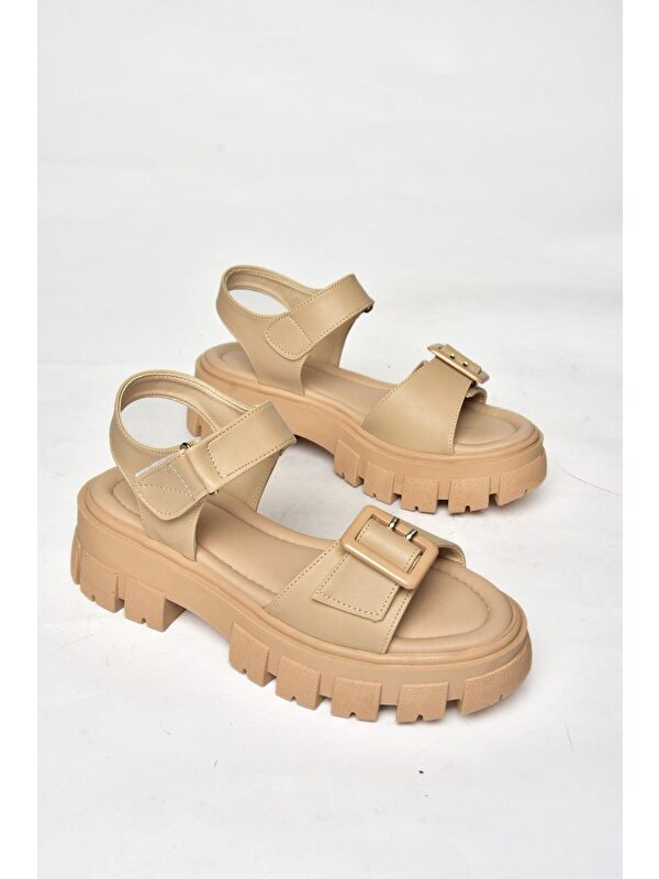 S9739812 Ten Kadın Sandalet - Görsel 4