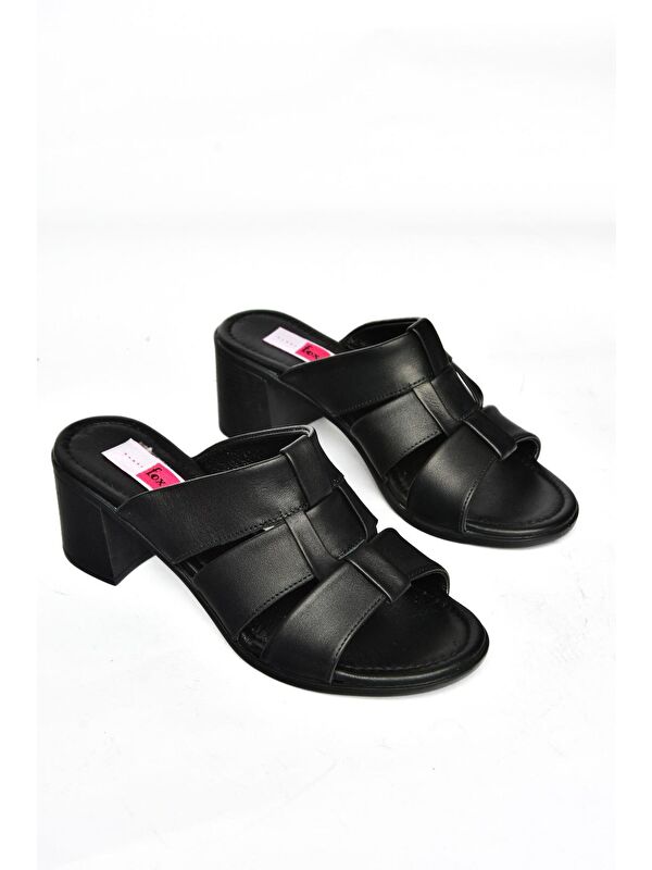 P5554520 Siyah Kadın Terlik - Görsel 7