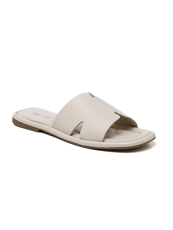 John May Kadın Terlik RC-25Y-001-R29615 495-Krem