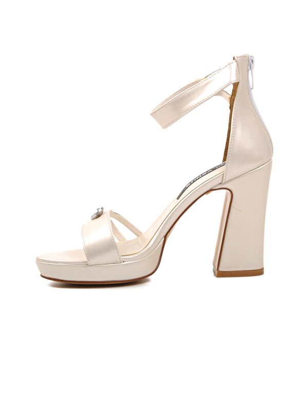 Beyaz Kadın Abiye Ayakkabı 23110916Y - Görsel 3