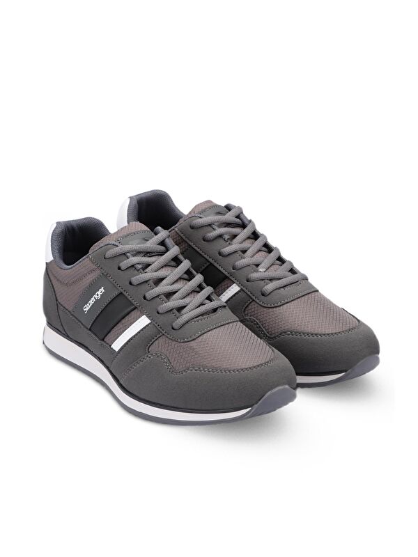 ORIGIN I Sneaker Erkek Ayakkabı Koyu Gri / Beyaz - Görsel 3