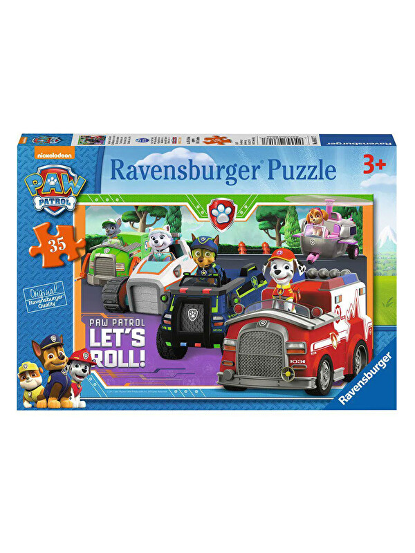 Ravensburger 35 Parça Puzzle Paw Patrol 86177