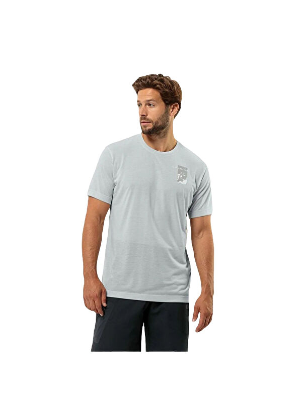 Jack Wolfskin Vonnan S/s Graphic T Erkek Tişört