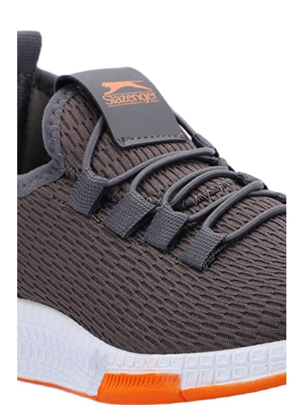 ABENA I Unisex Çocuk Koyu Gri / Turuncu Sneaker - Görsel 5