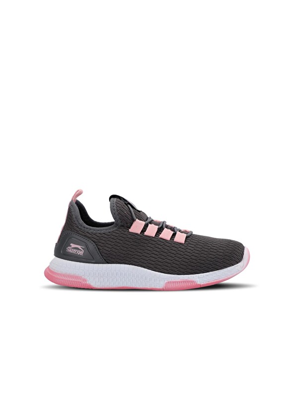 SLAZENGER ABENA I Kız Çocuk Koyu Gri / Pembe Sneaker