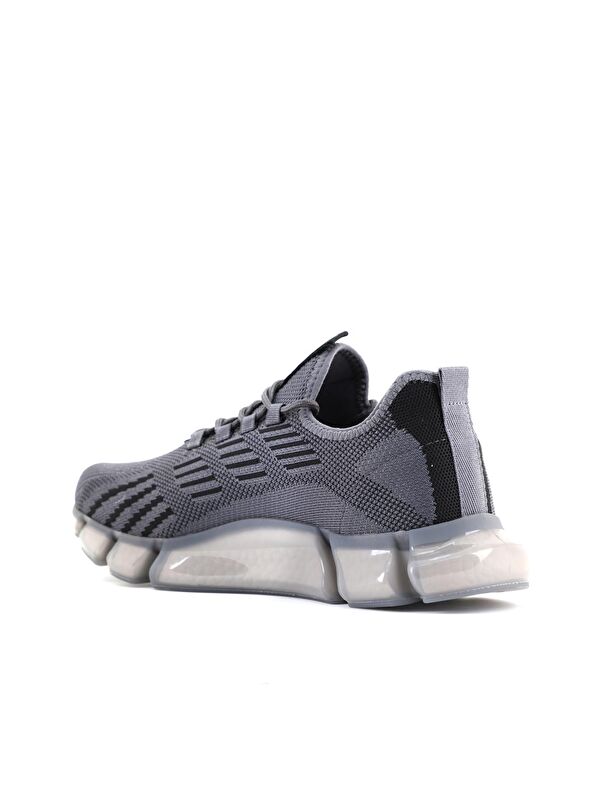 ZANDER Sneaker Erkek Ayakkabı Koyu Gri / Siyah - Görsel 4