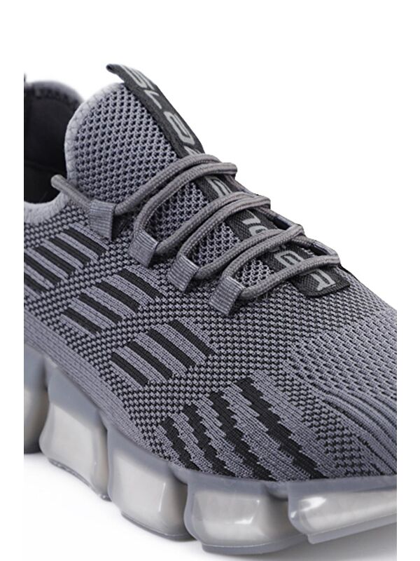 ZANDER Sneaker Erkek Ayakkabı Koyu Gri / Siyah - Görsel 5
