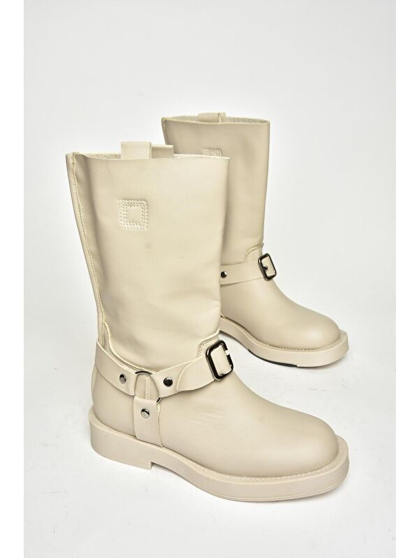 T9735303 Bej Kadın Bot - Görsel 4