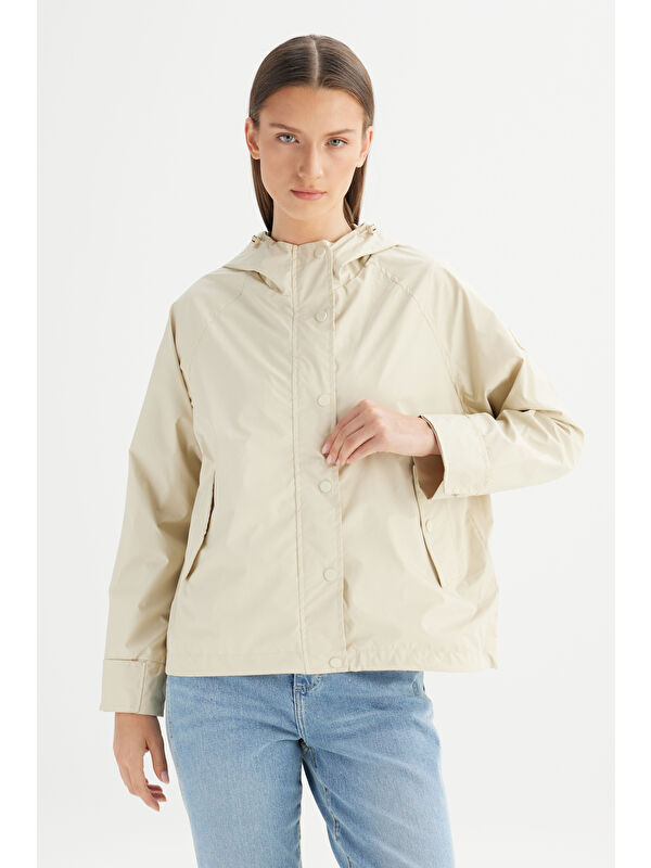 Wrangler Regular Fit Normal Kesim Kapüşonlu Cepli Puffer Mont