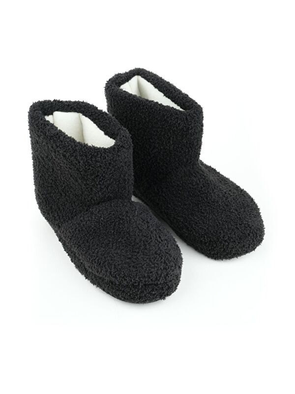 Kışlık Ev İçi Kadın Panduf Bot - Görsel 3