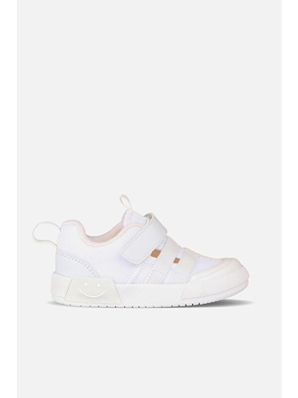 Momo Işıklı Unisex Bebek Beyaz Spor Ayakkabı - Görsel 2