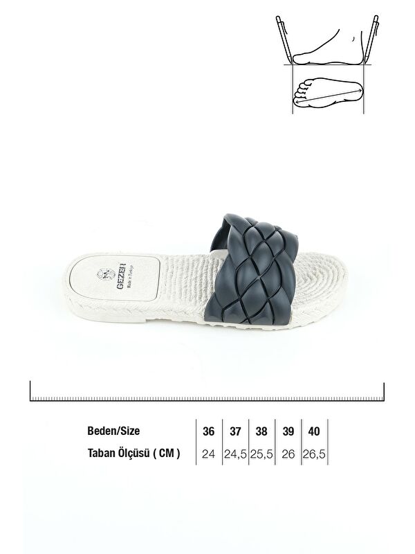 Yazlık Kaydırmaz Taban Kadın Terlik - Görsel 4