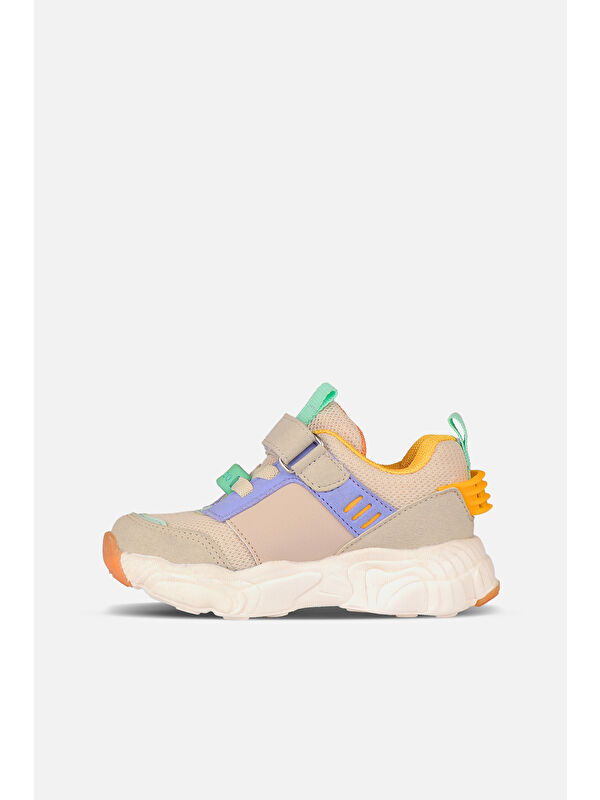 Kong Hafif Unisex Bebek Bej Spor Ayakkabı - Görsel 3