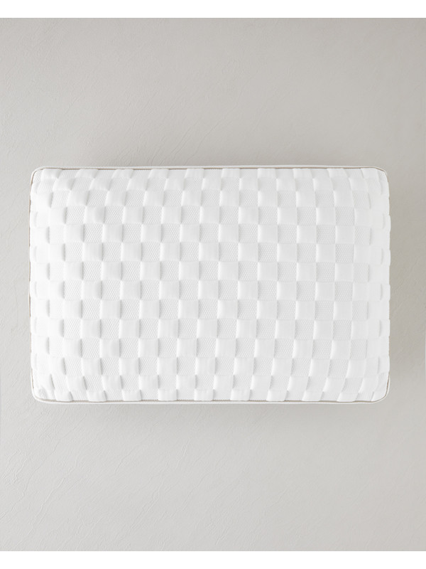 English Home Prime Klimalı Visco Yastık 40x60x15 cm Beyaz-Gold