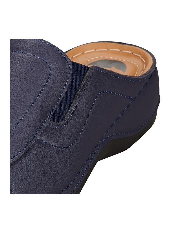 Kadın Ayarlanabilir Hakiki Deri Terlik - Görsel 4