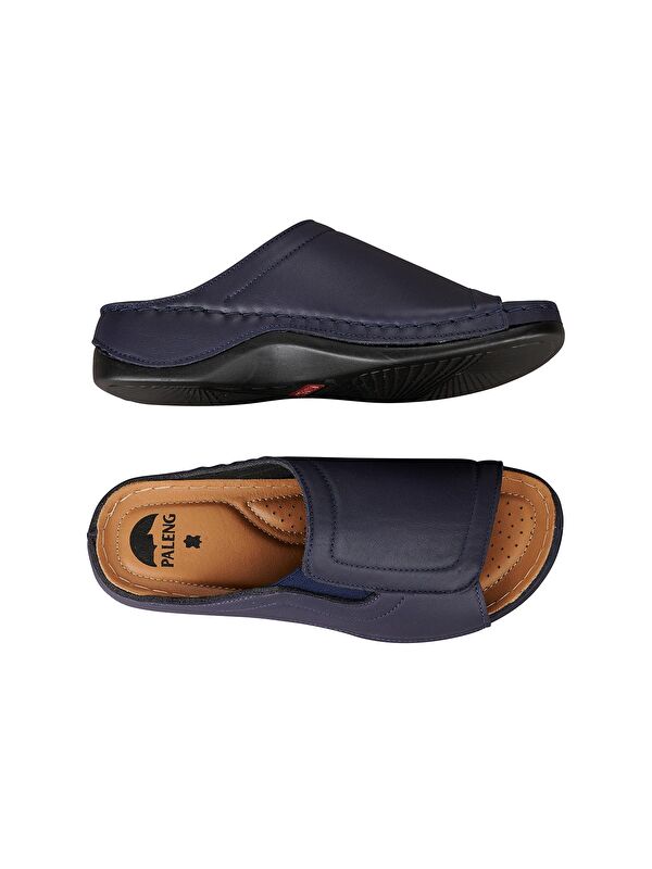 Kadın Ayarlanabilir Hakiki Deri Terlik - Görsel 5