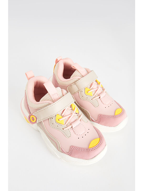 Charm Hafif Kız Bebek Pudra Spor Ayakkabı - Görsel 3