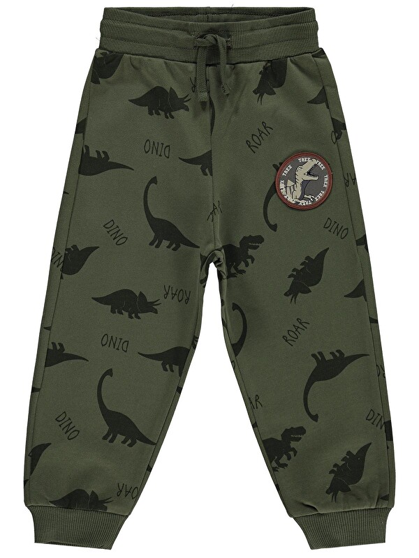 Civil Boys Dınosaur Walk Emp.Etiketli 2-5 Yaş Eşofman Altı - Haki