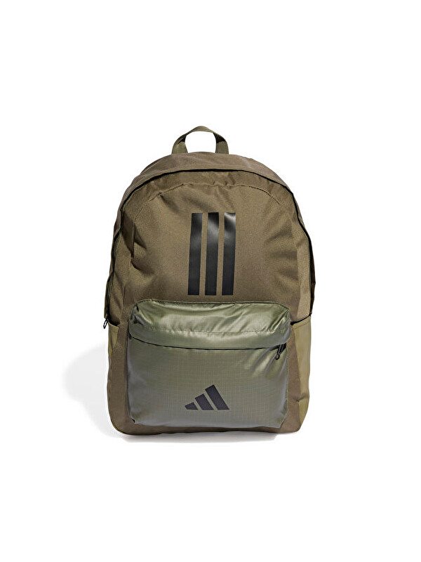 Adidas Clsc Bars 3S Sırt Çantası-En: 31 cm, Boy: 44 cm, Derinlik: 15 cm IS7042 Haki