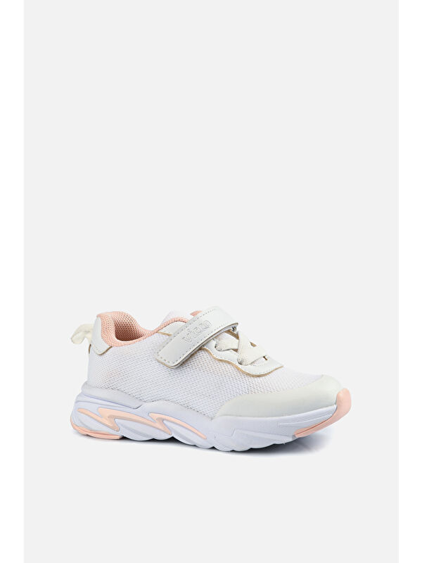 Rover Işıklı Kız Bebek Beyaz Spor Ayakkabı - Görsel 3