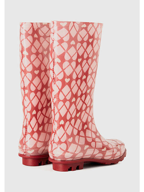 Pembe Mix Yağmur Çizmesi - Görsel 4