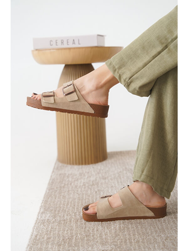 Arizona Günlük Ortopedik Unisex Tokalı Terlik - Görsel 4