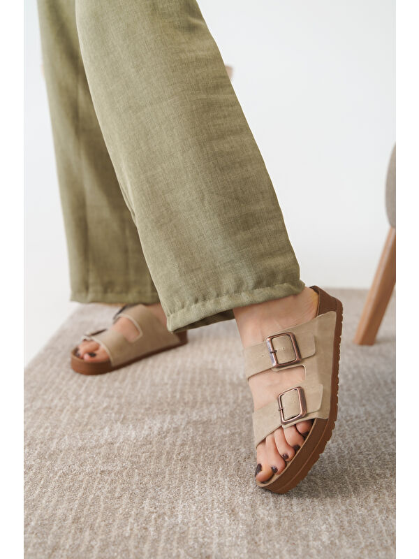 Arizona Günlük Ortopedik Unisex Tokalı Terlik - Görsel 6