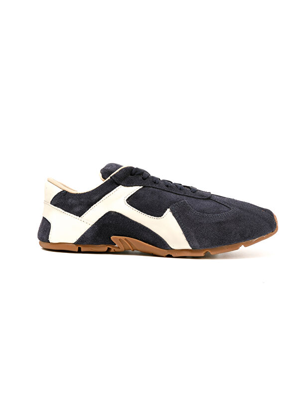 John May Kadın Sneaker ( Günlük) RC-25Y-187-MIU1005 Laci Süet - Bej Cilt